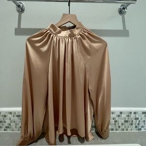 Zara satin blouse. Size large.